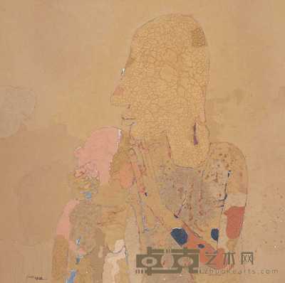 朱进 2005年作 时光 180×180cm